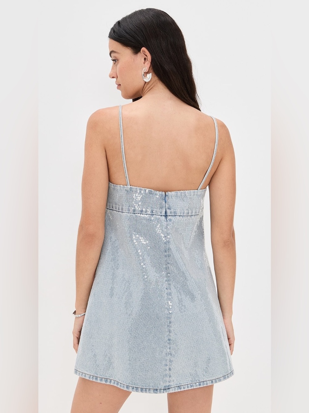 Retrofete Nadiya Denim Mini Dress - Picture 3 of 10